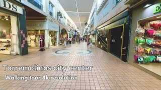 Torremolinos city center walking tour 4k resolution Near by Malaga Andalusia costa del sol Spain🇪🇸 [upl. by Robet]