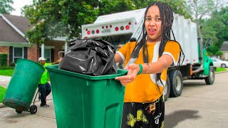 Cali Gets NEW JOB as GARBAGE COLLECTOR 🗑️ [upl. by Undis113]