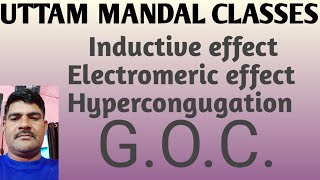 GOC inductive effectelectromeric effect [upl. by Coraline]