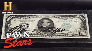 Pawn Stars TOP DOLLAR DEAL on Billionaire Bills Season 18 [upl. by Noseyt]