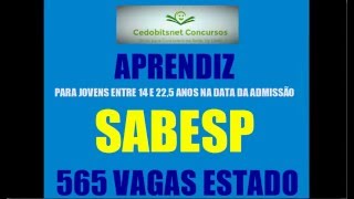 CONCURSO PÚBLICO SABESP SP EDITAL TODOS NÍVEIS DICAS SIMULADO PROVAS [upl. by Enrique]