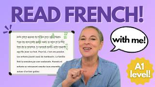 Learn To Read French With Me  A1 Level French for Beginners [upl. by Otsedom720]