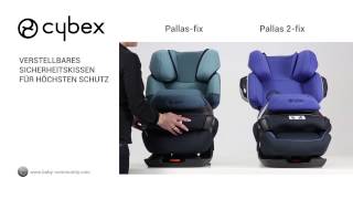 Cybex Kindersitze  Pallas Fix Pallas 2Fix Solution XFix Solution X2Fix Solution [upl. by Fronnia]