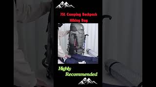 75L Camping Backpack Hiking Bag [upl. by Sayette567]