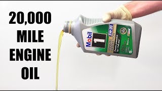 Can Engine Oil Last 20000 Miles — Mobil 1 Annual Protection [upl. by Daub]