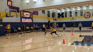 Michigan basketball open practice [upl. by Erdnoed17]