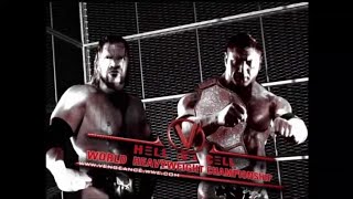 WWE 2K24 Batista Vs Triple H Vengeance 2005 Hell In A Cell World Heavyweight Title Match [upl. by Lontson]