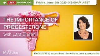 The Importance of Progesterone with Dr Lara Briden [upl. by Nnyl]