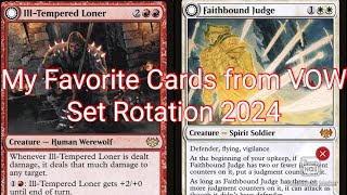 MTG Rotation 2024 Innistrad Crimson Vow VOW  The Cards Ill Miss the Most [upl. by Sonnie]