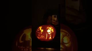 Carving TIM Burton’s NIGHTMARE Before CHRISTMAS Pumpkins FOR Halloween [upl. by Eenwat]