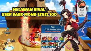 Lost Saga Origin  Melawan Pro User Dark Monk Level 100 [upl. by Ahsiekin]