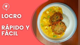 LOCRO DE ZAPALLO PERUANO  FÁCIL RICO Y RÁPIDO  Delisa Gourmet [upl. by Eusassilem]