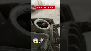 Oil pump check foryou hondacg motorcycle viralvideo AR shorts mechanic technology engine [upl. by Nedi]