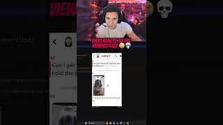 Ricci Reacts To His Viewers Rizz 😭💀 viralvideo ricci rainbowsixsiege jynxzifunnymoments [upl. by Mandelbaum]