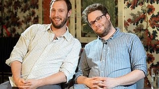 Seth Rogen amp Evan Goldberg Bring Us SAUSAGE PARTY  AMC Movie News [upl. by Marala]