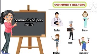 Community Helpers for Kids  JobsOccupations for Preschool Kindergarten [upl. by Nanaek965]