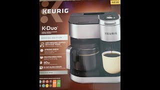 REVIEW  Keurig K Duo single serve and carafe coffee maker Special Edition reviews [upl. by Emilio834]