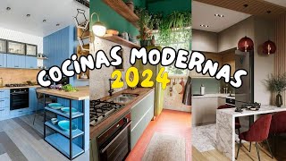 300 Diseños de Cocinas Modernas de Ensueño 2024  Tendencia en Cocinas [upl. by Nylyrehc]