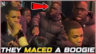 A Boogie Wit da Hoodie HEATED Argument in Paris with Club Bouncer  Boogie Responds THEY SPRAYED US [upl. by Ailicec]