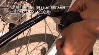 Attaching Trailer To Bike DLite and Solo [upl. by Knowland]