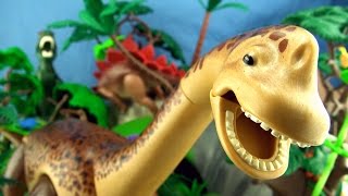 Brachiosaurus Song  Dinosaur song for children  Tallest Dinosaur  Playmobil dinos [upl. by Htebazileyram744]