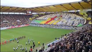 Choreografie mit Öcher Gesang  Alemannia Aachen [upl. by Streetman]