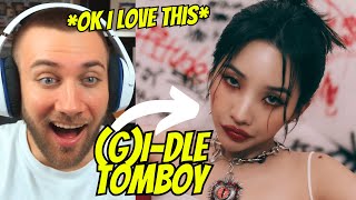 MY NEW FAVORITE GIDLE  TOMBOY Official Music Video  REACTION [upl. by Esaj]