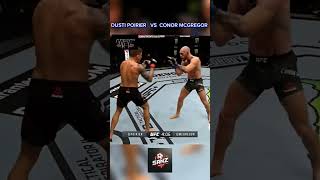 DUSTIN POIRIER VS CONOR MCGREGOR RESUMEN mma ufc shortvideo shorts youtube conormcgregor [upl. by Krug]