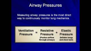 Monitoring Lung Mechanics Mechanical Ventilation  Lecture 3 [upl. by Anica]