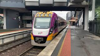 VLine VL108 Departing Footscray Station to Bendigo [upl. by Suzanne]