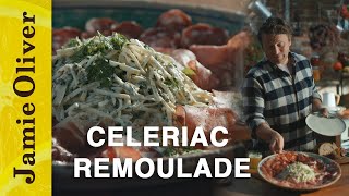 Celeriac Remoulade  Jamie Cooks Autumn  Channel 4 Mondays 8pm [upl. by Atinna803]