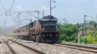 Dangerous diesel attack 🔥 tripura sundariAronai Express train [upl. by Salomie]