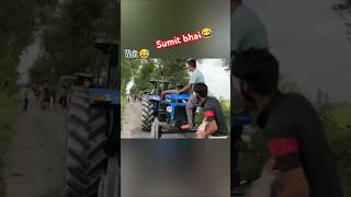 Wait for end😂 sumit or sonu bhai😂 nishudeshwal rohitdeshwal modifiedtractor tractorstunt shorts [upl. by Eek151]