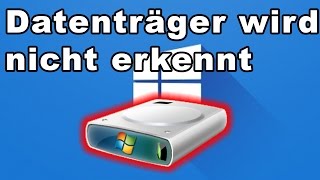 Nicht erkannte Datenträger reparieren [upl. by Eckart]