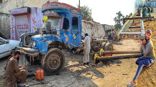 A 1968 model Bedford truck that was completely destroyed completely rebuilt [upl. by Redep]