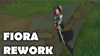 FIORA REWORK GAMEPLAY  League of Legends 2015 Guide [upl. by Banky]