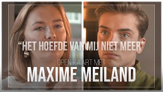 MAXIME MEILAND over DONKERSTE periode uit haar leven  Open kaart met S101 [upl. by Ewer588]