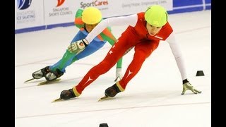 Learn Short Track Speed Skating Ice Skating 101 [upl. by Idihc]