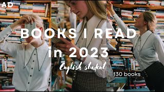 Reviewing Every Book I Read in 2023 130 books [upl. by Ratib]