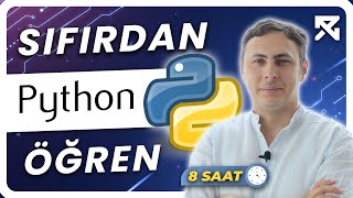 Sıfırdan Python Öğreniyoruz  Yeni başlayanlar için Python Dersleri  8 Saat Python Eğitimi [upl. by Akyssej]