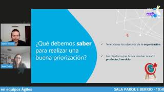 PRIORIZACIÓN CON WSJF  Sonia Castro y Hainer Vásquez  AgilesCo2020 [upl. by Forster]