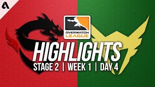 Shanghai Dragons vs Los Angeles Valiant  Overwatch League Highlights OWL Stage 2 Week 1 Day 4 [upl. by Jeniffer523]