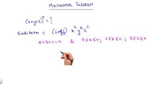 Multinomial Theorem [upl. by Sarah]