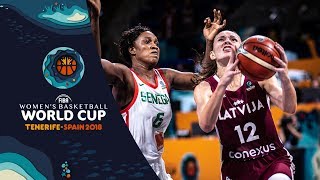 Senegal v Latvia  Full Game  FIBA Womens Basketball World Cup 2018 [upl. by Raimund]