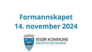 Formannskapet i Risør 14 november 2024 [upl. by Laurena]