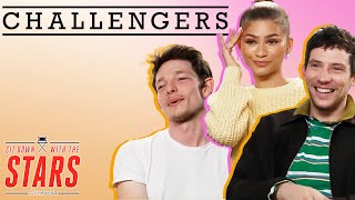 Zendaya Josh OConnor and Mike Faist absolutely serve in Challengers 🎾🎬  Cineworld Interview [upl. by Ielarol]