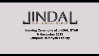 Jindal Star Naming Ceremony [upl. by Pacian]