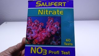 SALIFERT NO3 TEST NITRATOS [upl. by Aicilet]