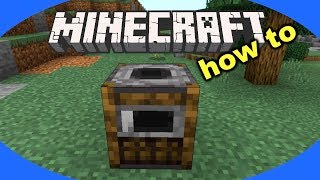 How to Craft and Use a Smoker in Minecraft  Minecraft Smoker Tutorial [upl. by Aldridge236]