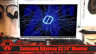 Samsung 24quot Odyssey G3 Gaming Monitor Anmeldelse Dansk [upl. by Jamel]